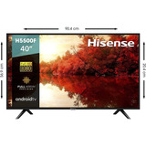 Pantalla 40  Smart Tv Android Hisense 40h5500f Original Alb