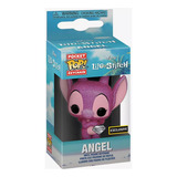 Llavero Funko Pop Keychain Angel Lilo & Stitch Disney