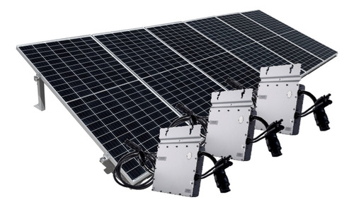 Kit De 6 Paneles Solares 450w Genera 700kwh Bim - 127v