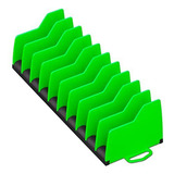 Ernst 5501 No-slip 10 Tool Plier Organizer - Green Vvm