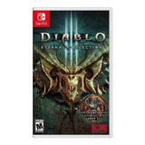 Juego Diablo 3 Eternal Nintendo Switch Fisico Nuevo