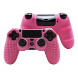 Funda Joystick Ps4 Grip Pandaren Rosa