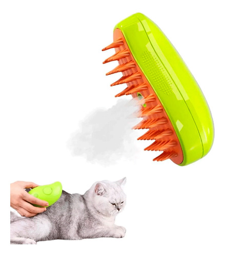 Cepillo Peine Gato Perro Quita Pelo Humificador Para Mascota