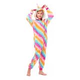 Pijama Disfraz Unicornio Kigurumi Plush Adultos Animales