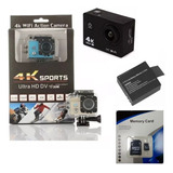 Camara Deportiva Accion 4k Ultra Hd Wifi Hdmi 30m Sumergible