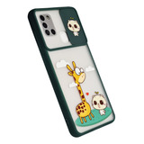 Funda Outlet Cover Cam Animal Diseño Para Samsung A21s