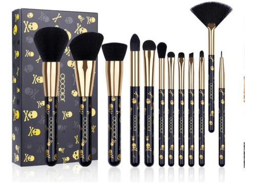 Set De 12 Brochas De Maquillaje Docolor P1202