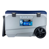 Caixa Térmica Maxcold 85l Latitude 90qt Roller Cooler Igloo