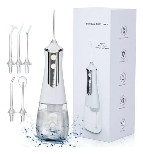 Irrigador Bucal Water Jet 350 Ml Higiene Dental Limpieza Ora