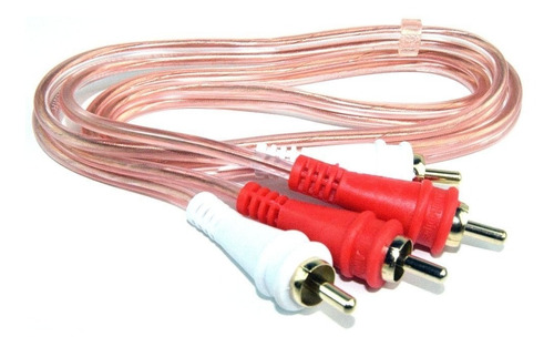 Cable Rca  Doble Macho-macho 0,9 Mts Libre Oxigeno Audiopipe Fichas Doradas