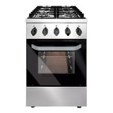 Cocina Industrial Saho 55cm Kuma 550 Gas Puerta Vidrio Color Gris