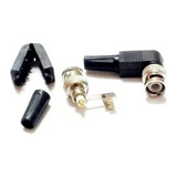 Conector Ficha Bnc Macho Cámaras Cctv  Capuchon