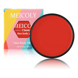 Pintura Facial Roja, 30g/1.05oz Pintura Facial Base De ...