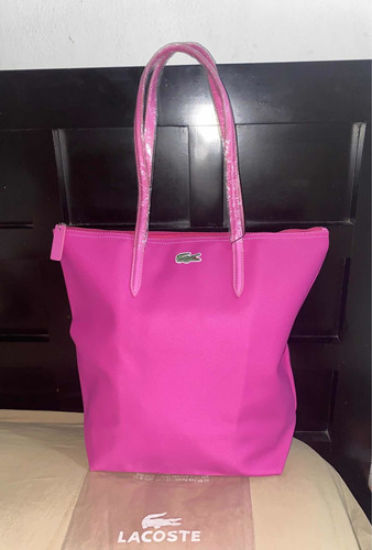 Bolsa Tote Lacoste Fiusha