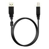 Cabo Usb 2.0 Usb Usb A Macho + Usb B Macho 5 Mts Preto