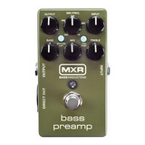 Mxr M81 Bass Preamp Pedal Efecto Para Bajo 