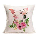 Royalours Pig Throw Fundas De Almohada Fundas De Colchon An