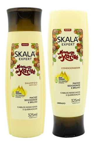 Skala Manteca De Karite Shampoo + Acondicionador Nutritivo