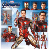 Iron Man Endgame Daño De Batalla Mafex No. 195 Sellado