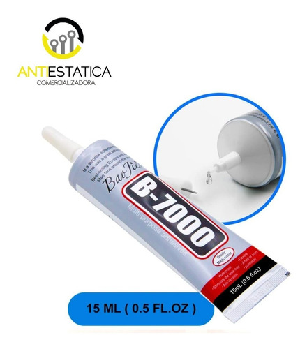 Adhesivo Pegamento B-7000 15ml  Para Pantallas Táctiles