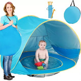 Tenda De Praia Para Brinquedos Para Bebês Com Piscina