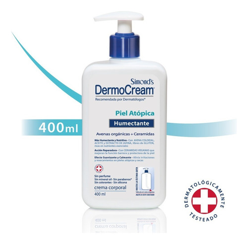 Simonds Crema Corporal Dermocream Piel Atopica 400ml