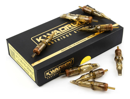 Cartucho Para Tatuar Round Shader Rs Kwadron 20 Piezas | Meses sin interés