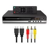 Reproductor De Dvd Tv Mp3 Usb 110v Con Mando A Distancia