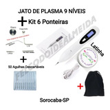 Jato De Plasma 9 Níveis + Kit 6 Ponteiras+ 50 Agulhas