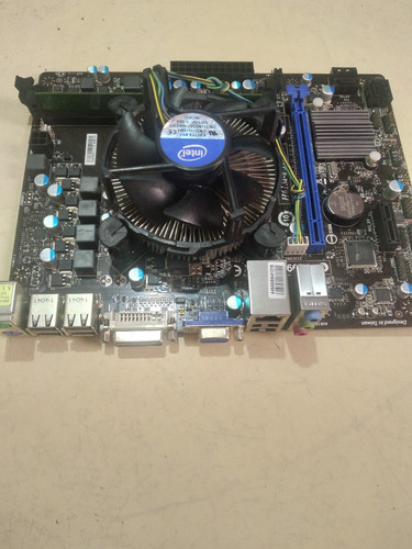 Placa Madre  /    Procesador I5 /   2  Gb Ddr3/ Cooler