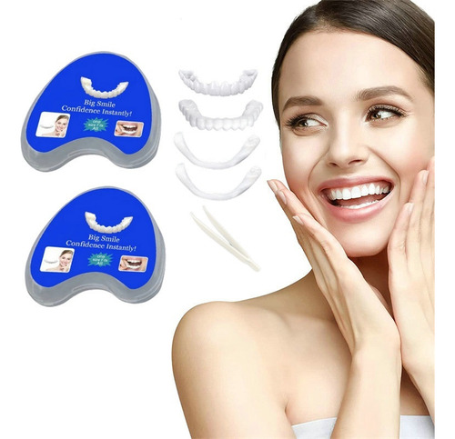 2×carillas Dentales A Presión For Hombres Y Mujer B