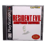 Resident Evil 1(hack Mod) Anonymous Survivors Ps1 Re-pro