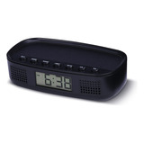 Rca Reloj Despertador De Radio Digital Rcd5v Con Cable De C. Color Negro