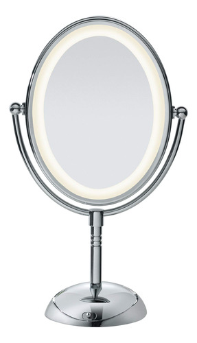 Espejo De Maquillaje Conair Iluminado Ovalado Con Aumento De
