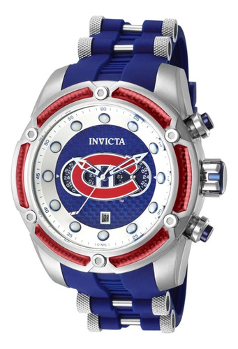 Reloj Invicta Bolt Subesferas De Cuarzo Y Silicona Original