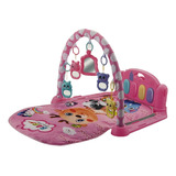 Gimnasio Para Bebe Animal Rosa Mtl Original Reforzado Oferta