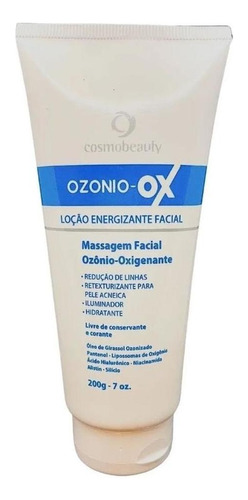 Ozonio Loção Ox Niacinamida Massagem Facial Cosmobeauty 200g