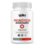 Probioticos Avanzados + Enzimas Digestivas, Premium Wohl. Sabor Sin Sabor