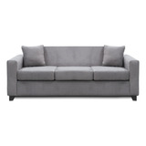 Sillon Sofa 3 Cuerpos Cubo Clasico Pana Antimancha Le Futon