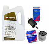 Combo Filtro Aceite Nafta 10w40 Chevrolet Astra 2.0 8v 2010