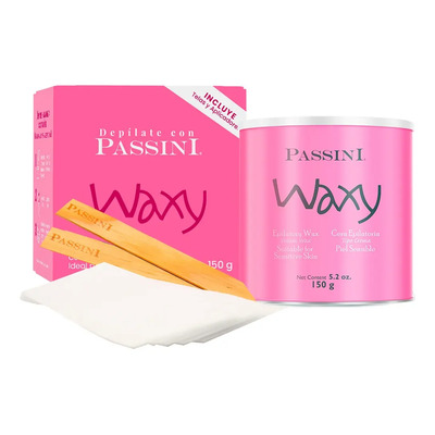 Cera Depilar Piel Sensible Waxy Crema Passini Epilatoria | MercadoLibre