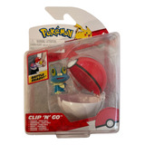 Froakie Y Pokebola Pokemon Battle Ready Clip N Go Pokeball