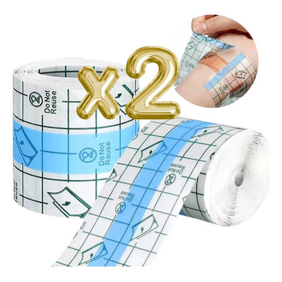 2 Cintas Adhesivas Impermeables Protege Heridas Y Tatuajes | MercadoLibre