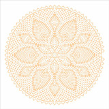 Stencil 30,5x30,5 Simples  Mandala Renda Iii  Opa 2731