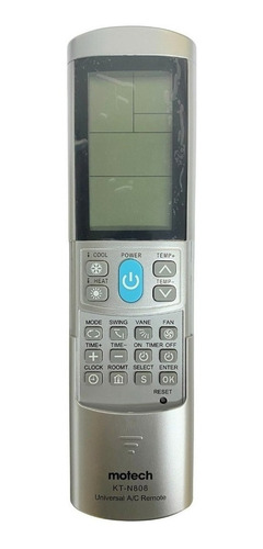 Control Remoto Aire Acondicionado Universal Motech Kt-n808