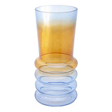 Vaso Wolff De Vidro 14cm X 30cm