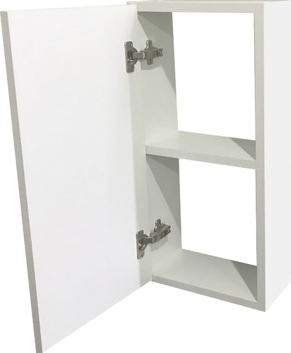 Gabinete Para Banheiro Armario Com Porta Branco Mdf Naval 