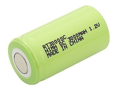 Bateria 1,2v 3000mah (23x43mm) Sem Top  Nimh         1212