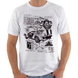 Camiseta Camisa De Volta Para O Futuro Delorean Nerd Geek