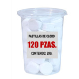 Pastillas De Cloro 2kg - 100 Piezas- $$precio De Mayoreo $$